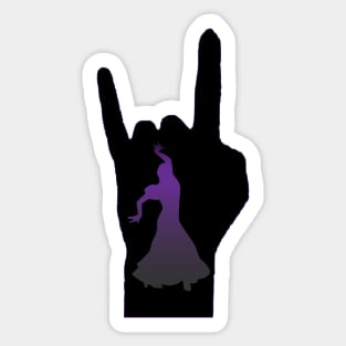 Dancing With My Hands Sticker